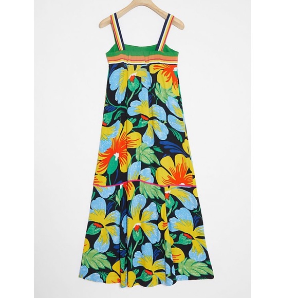 NWT Maeve floral maxi dress anthro - Picture 3 of 10